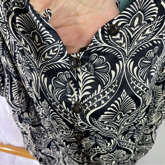 NWT Anthropologie Black and White Zadie Jumpsuit sz 16W - Picture 5 of 10